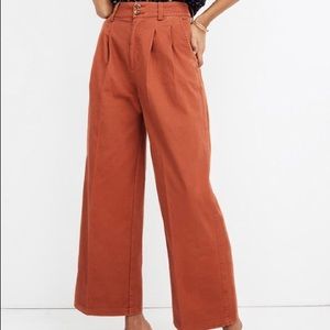 Madewell pleated trousers
